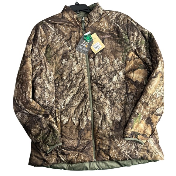 Realtree Jackets & Blazers - Real Tree Coat Womens Extra Large Magellan Camouflage Puffer Green Reversible